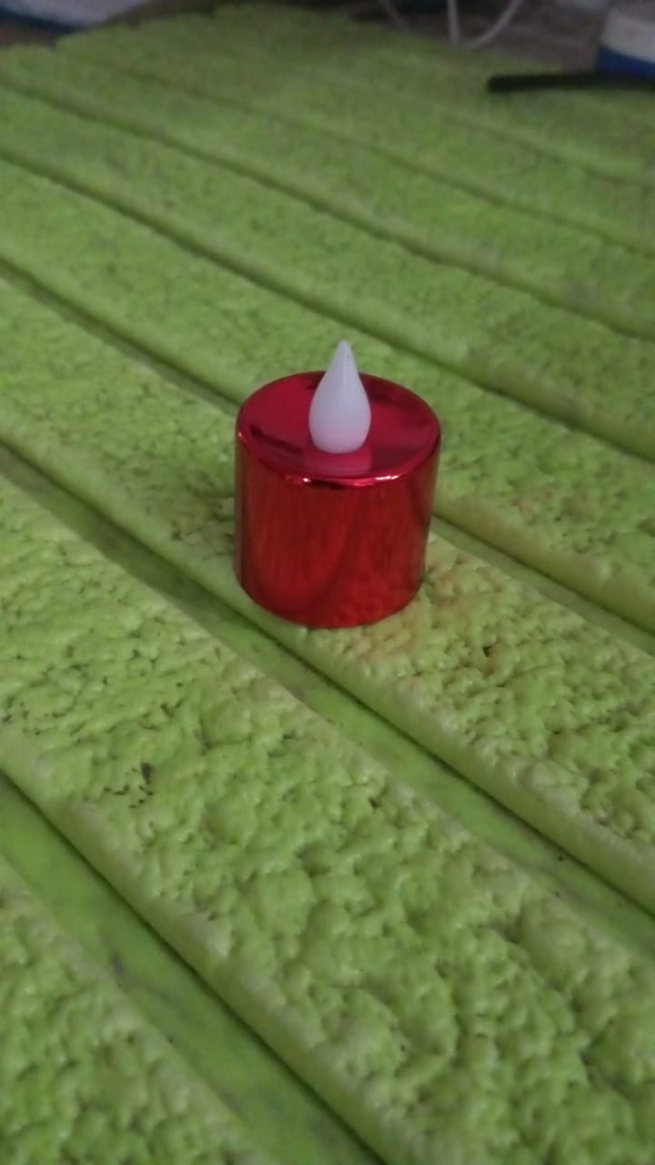 Electrical Candles Diya LED Tea Light, Diwali (6 Pcs Set)