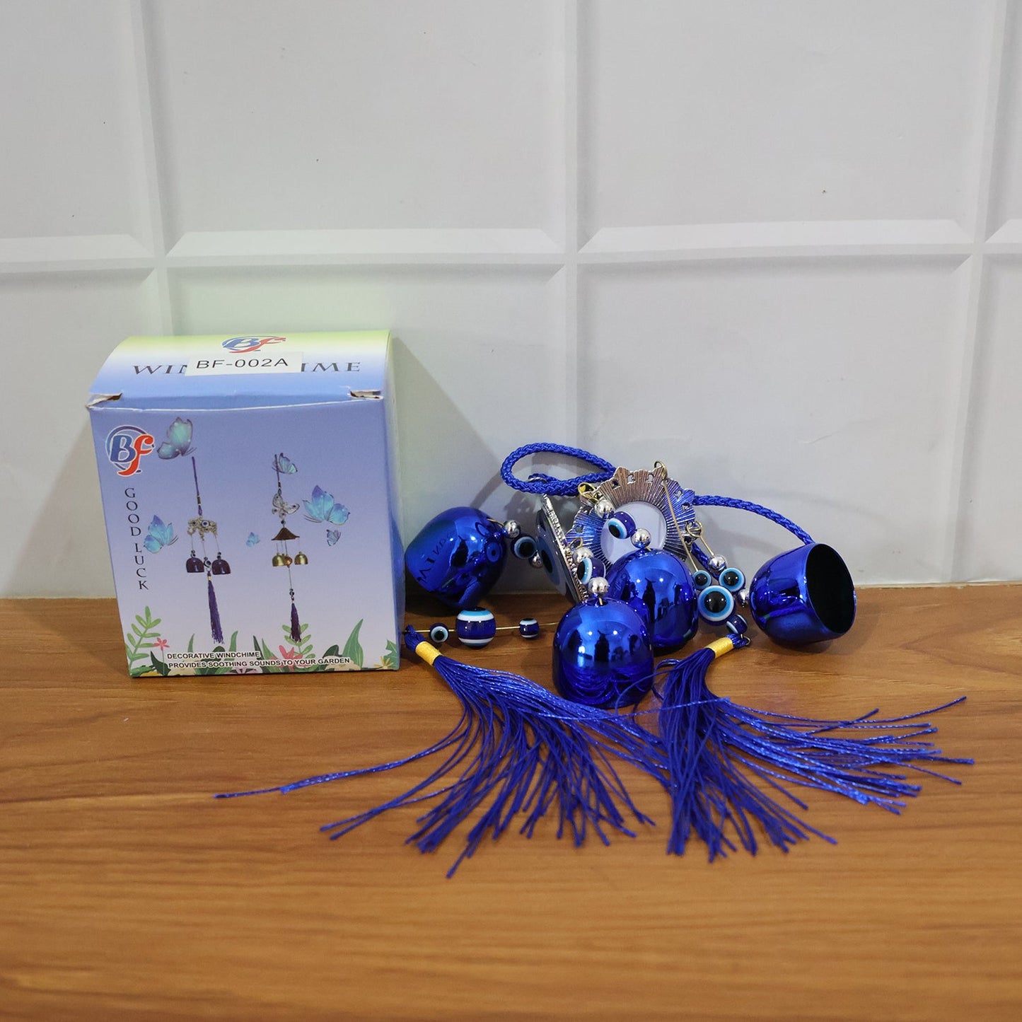 Evil eye wind chime