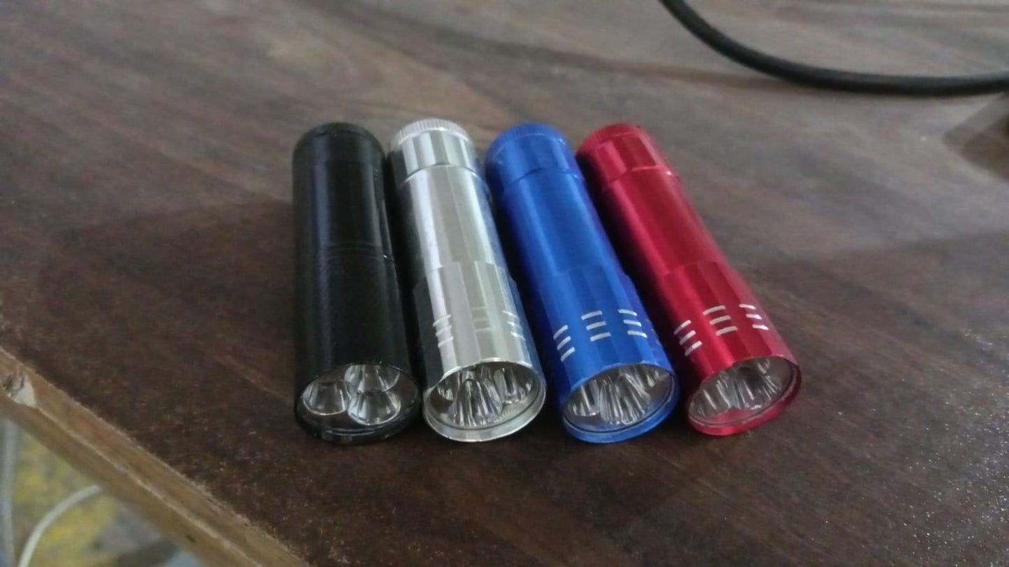 Portable Mini Torch, Super-Bright Mini 3 LED Bulb Pocket Torches (Battery not included / 1 pc / Mix Color )