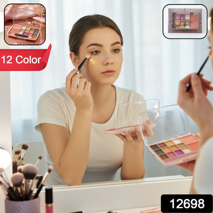 Multi-Color Eyeshadow & Compact Makeup Kit (15 GM / 1 Pc)