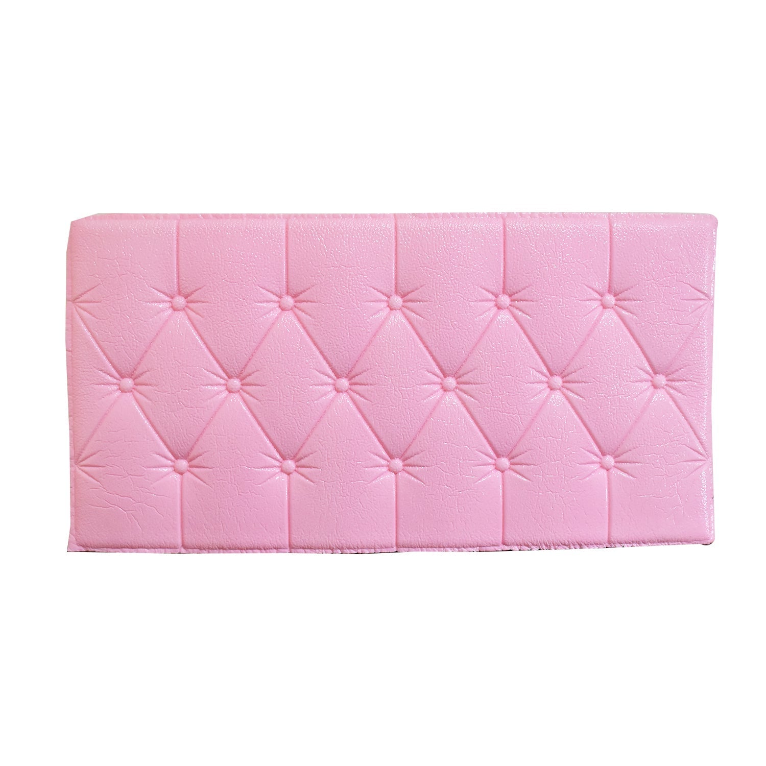 Textured pink wallpaper with easy application for walls