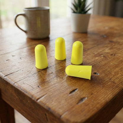 Soft Foam Noise Reduction Ear Plugs (2 Pair Pack)