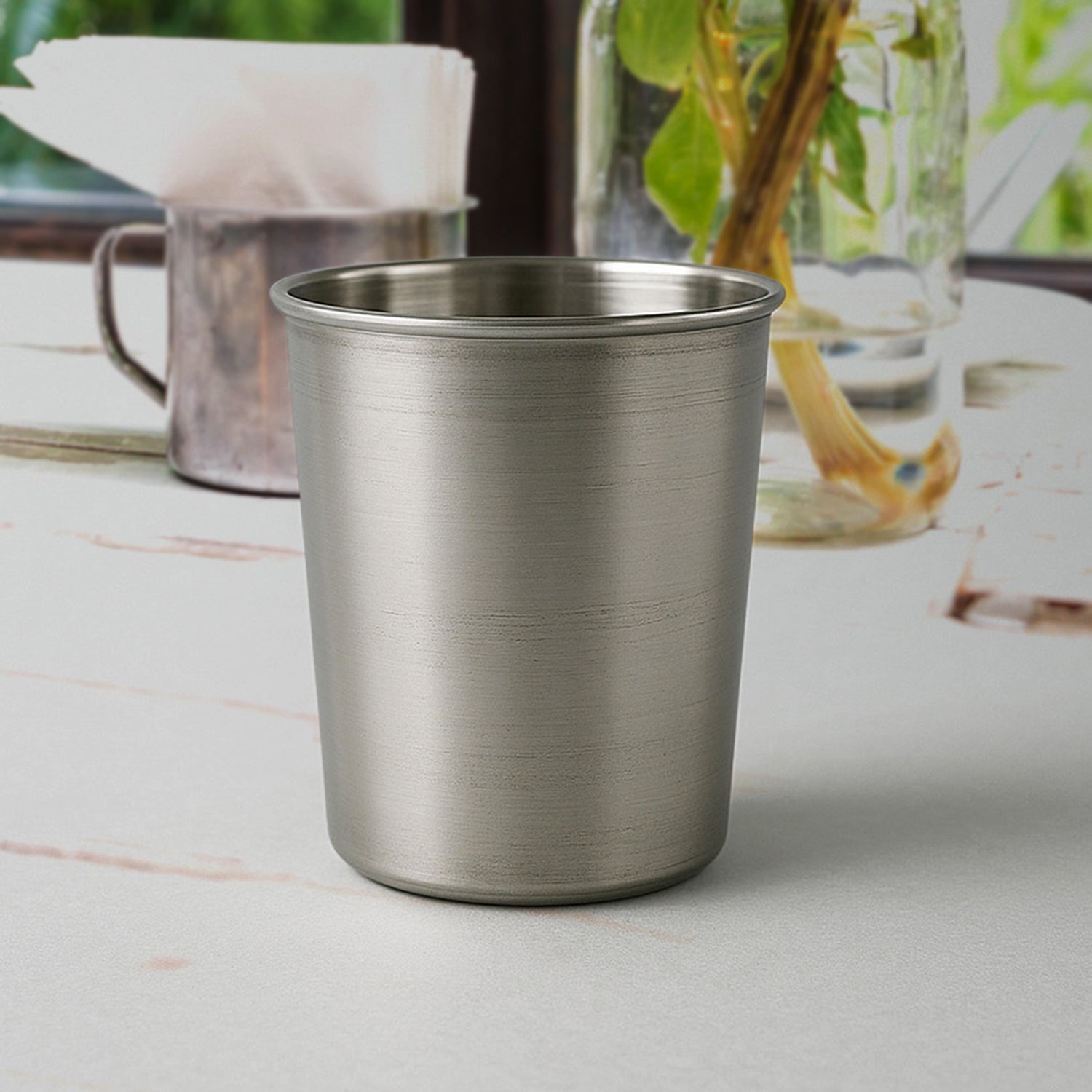 Tough Tumbler Steel Glass