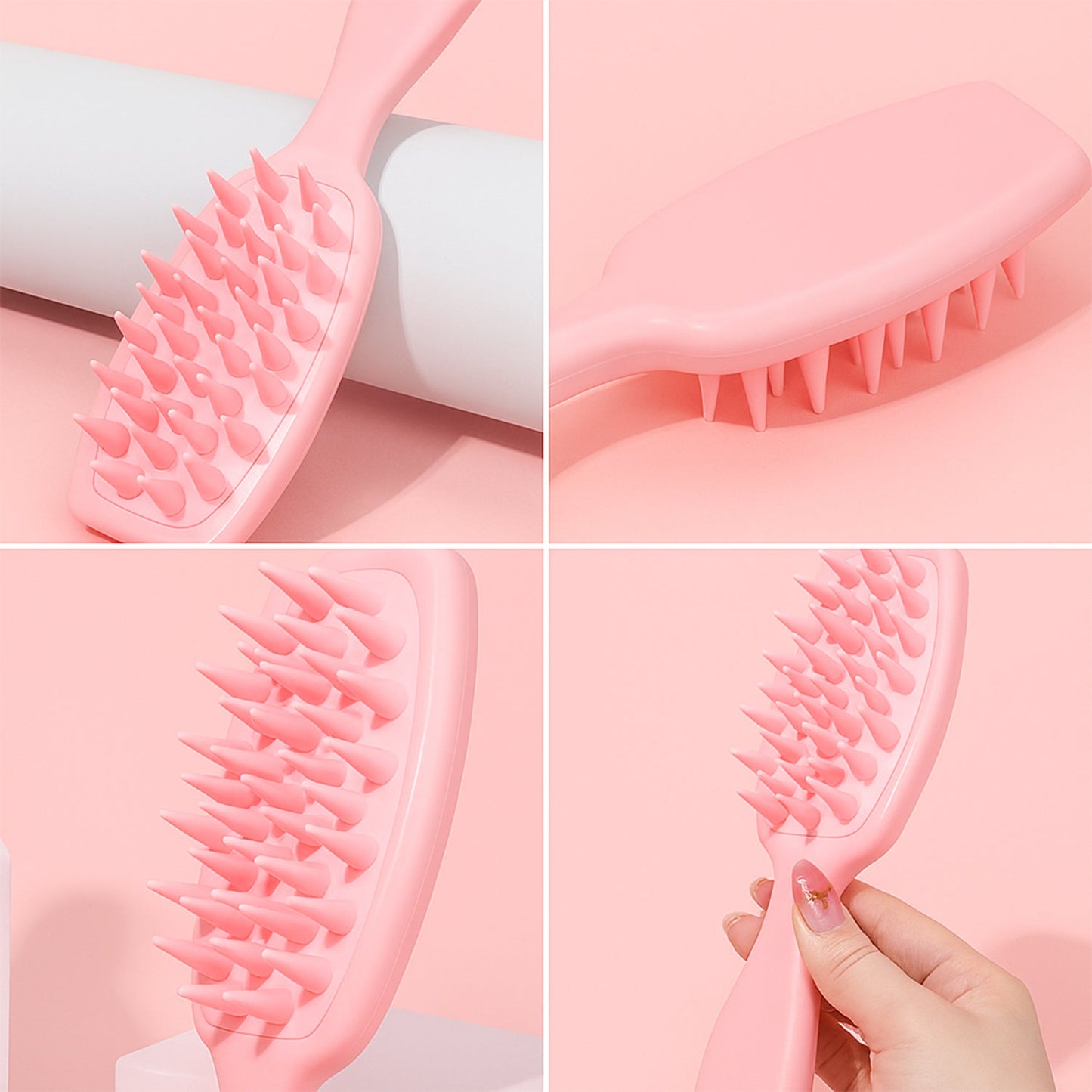 🎁 🎁 Multipurpose Silicone Scalp Massager Shampoo Brush (1 Pc)