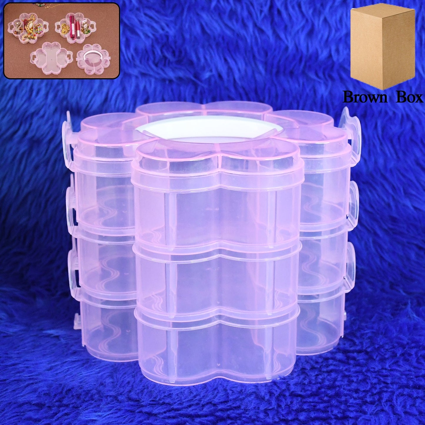 Clear Bloom Organizer