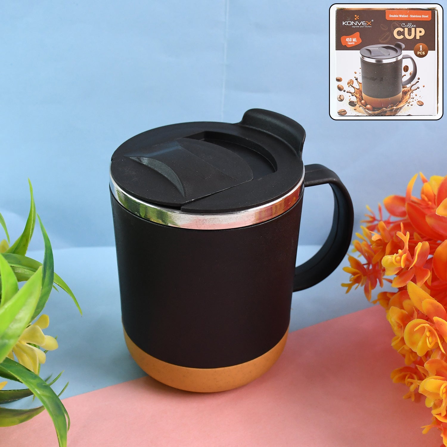 Keeps Drinks Hot or Cold