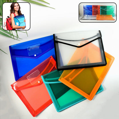  A4 size plastic document bags