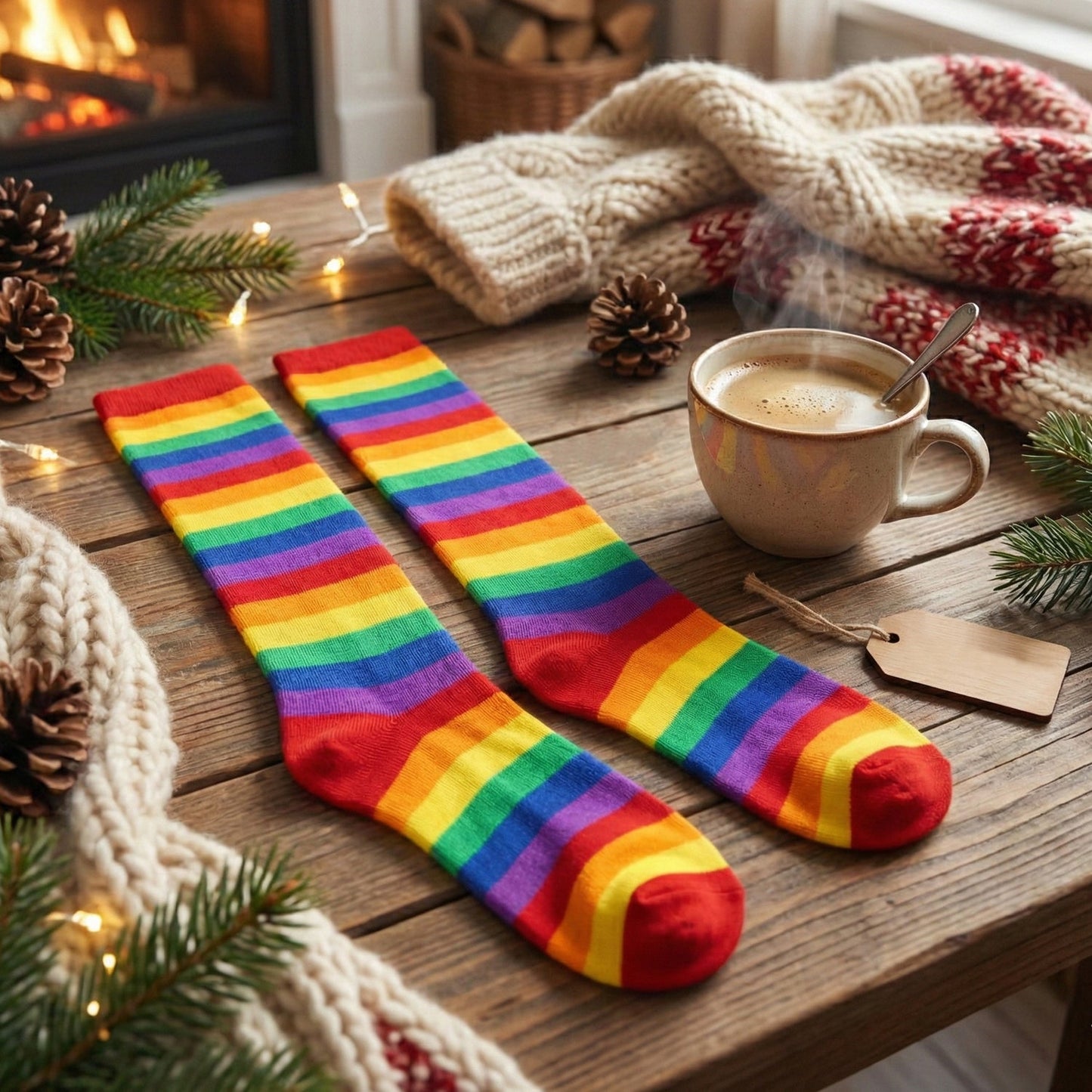 Premium Soft Light Socks (1 Pair / Long)
