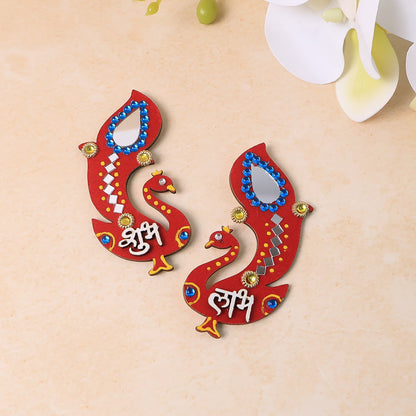 Auspicious Wooden Shubh Labh