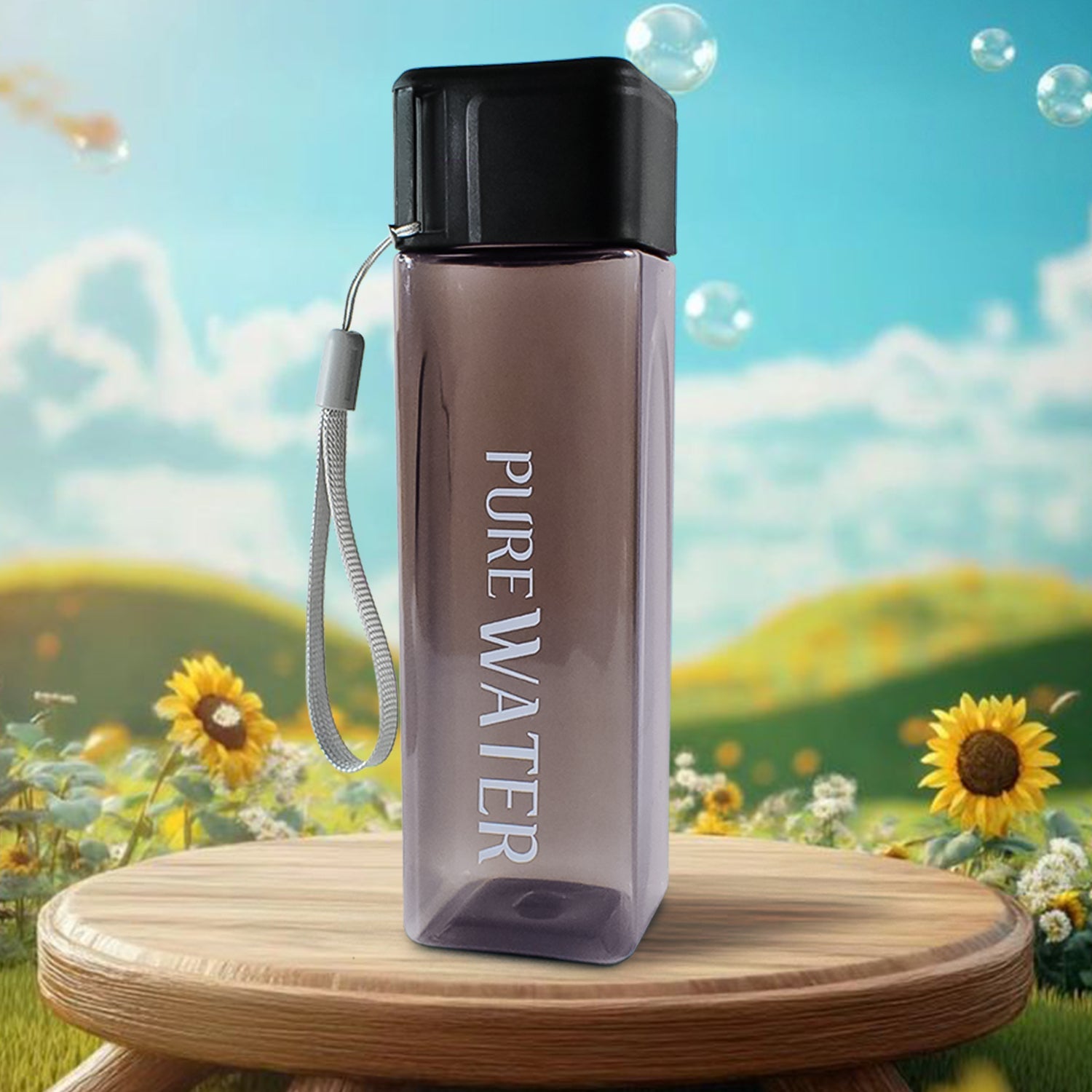 Premium Square Plastic Bottle