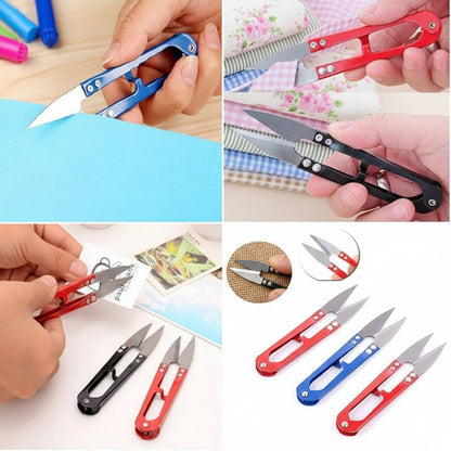 Small sewing thread trimming scissors