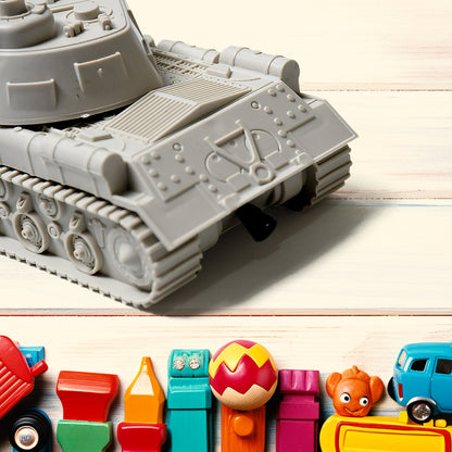 Soviet T54 Tank Miniature Model – Military Simulation Armor Collectible