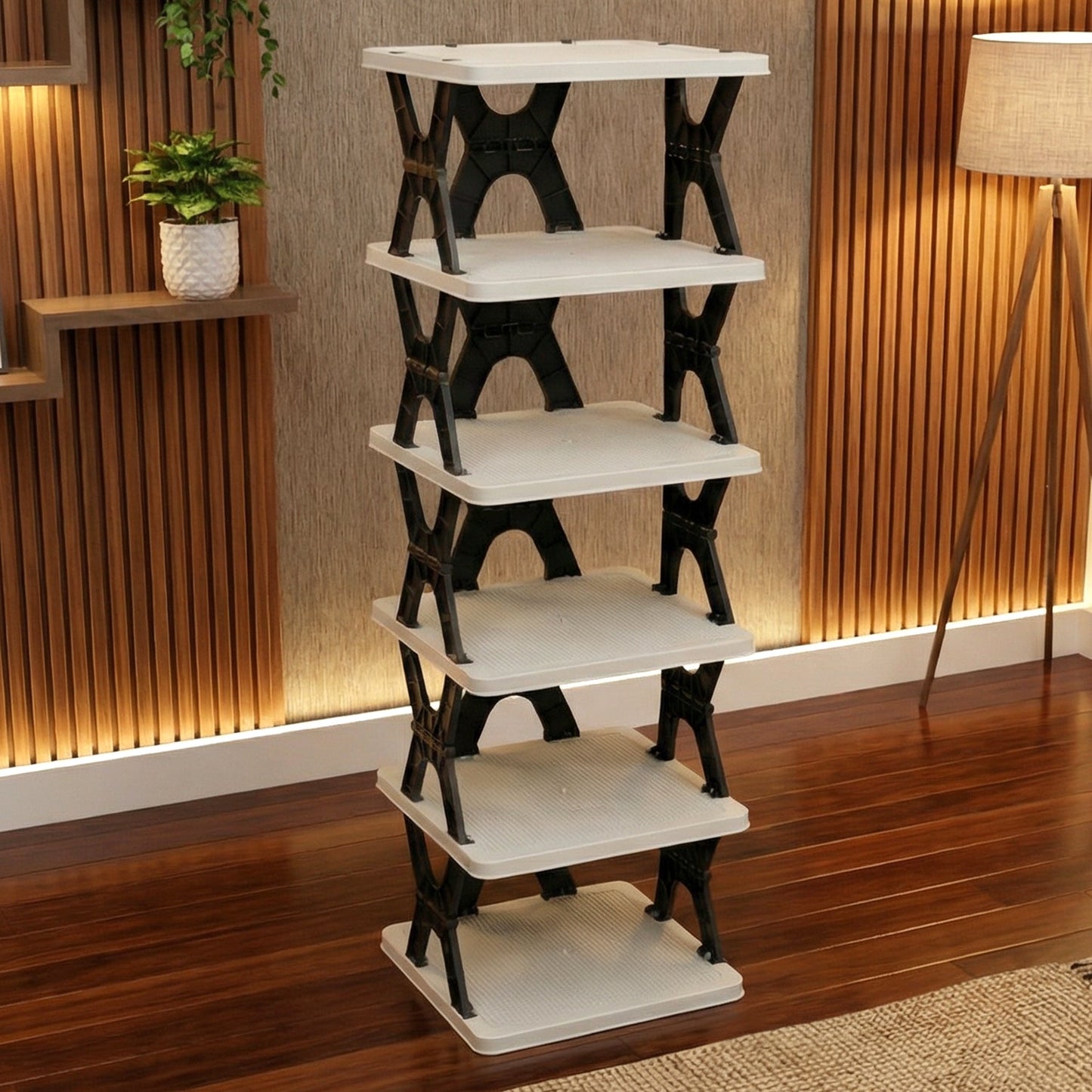 6 Layer Rectangle Shoe Rack Stand