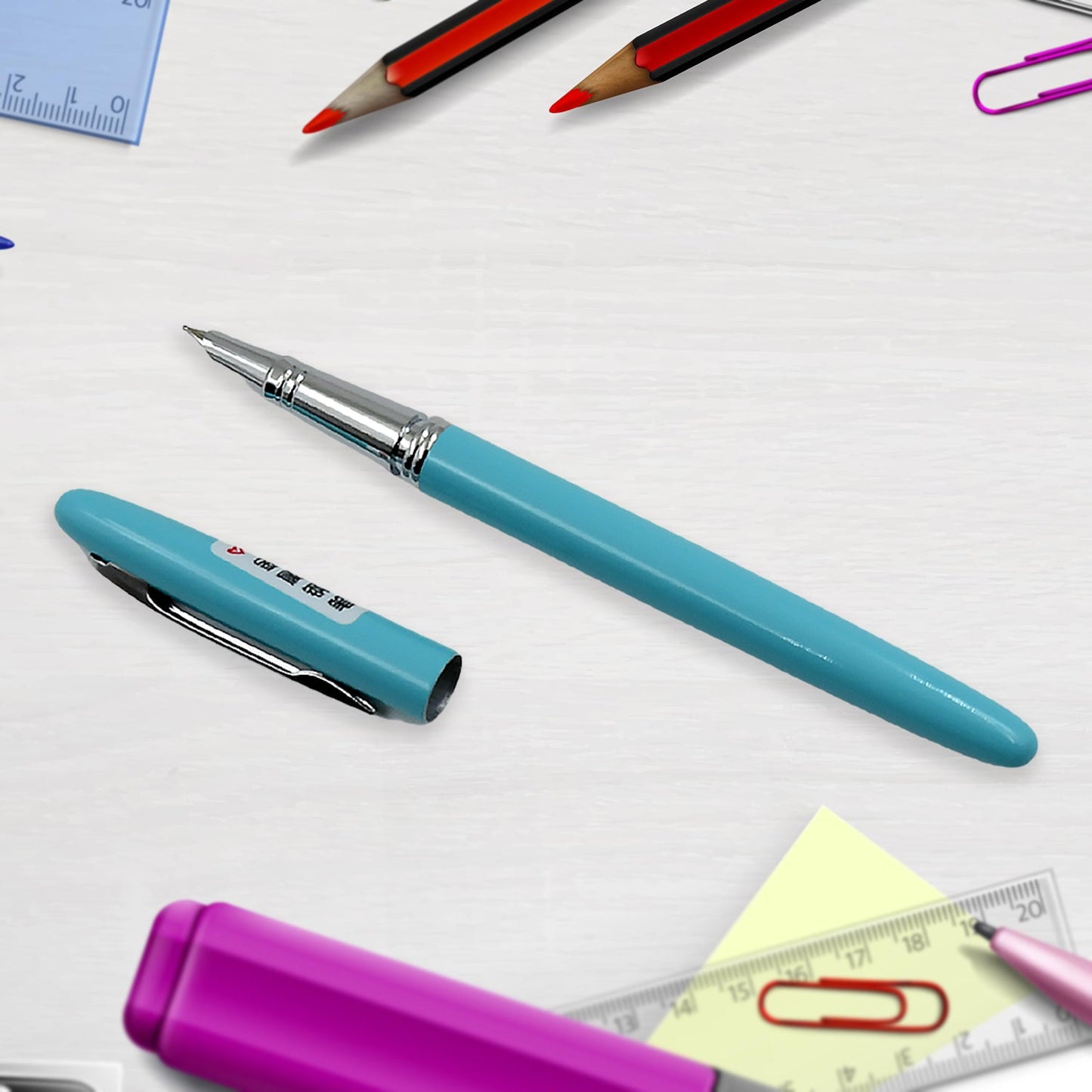 Fountain Pen, Fine Nib, Fountain Pens, 1 Pc Pen (ink Not Included)