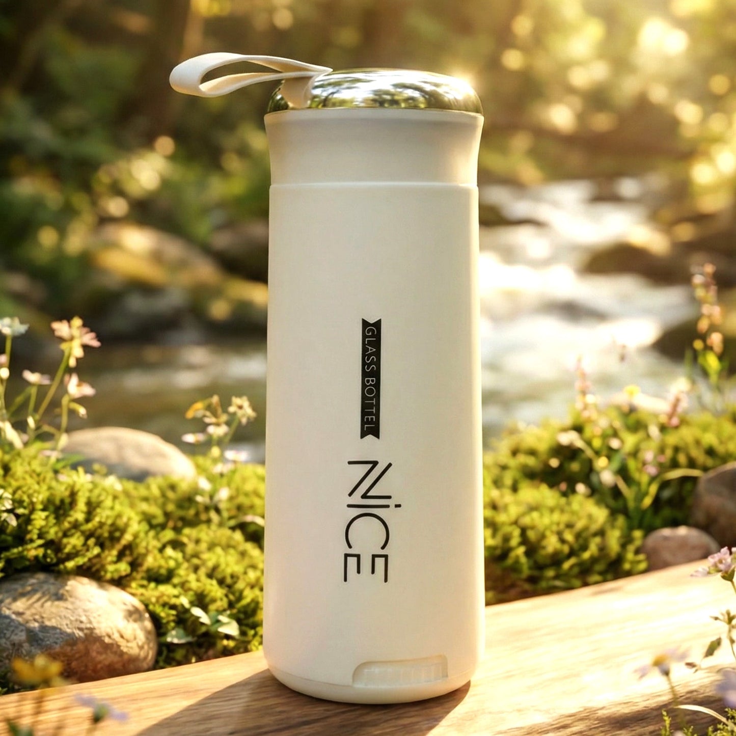 Glass Drinking Bottle