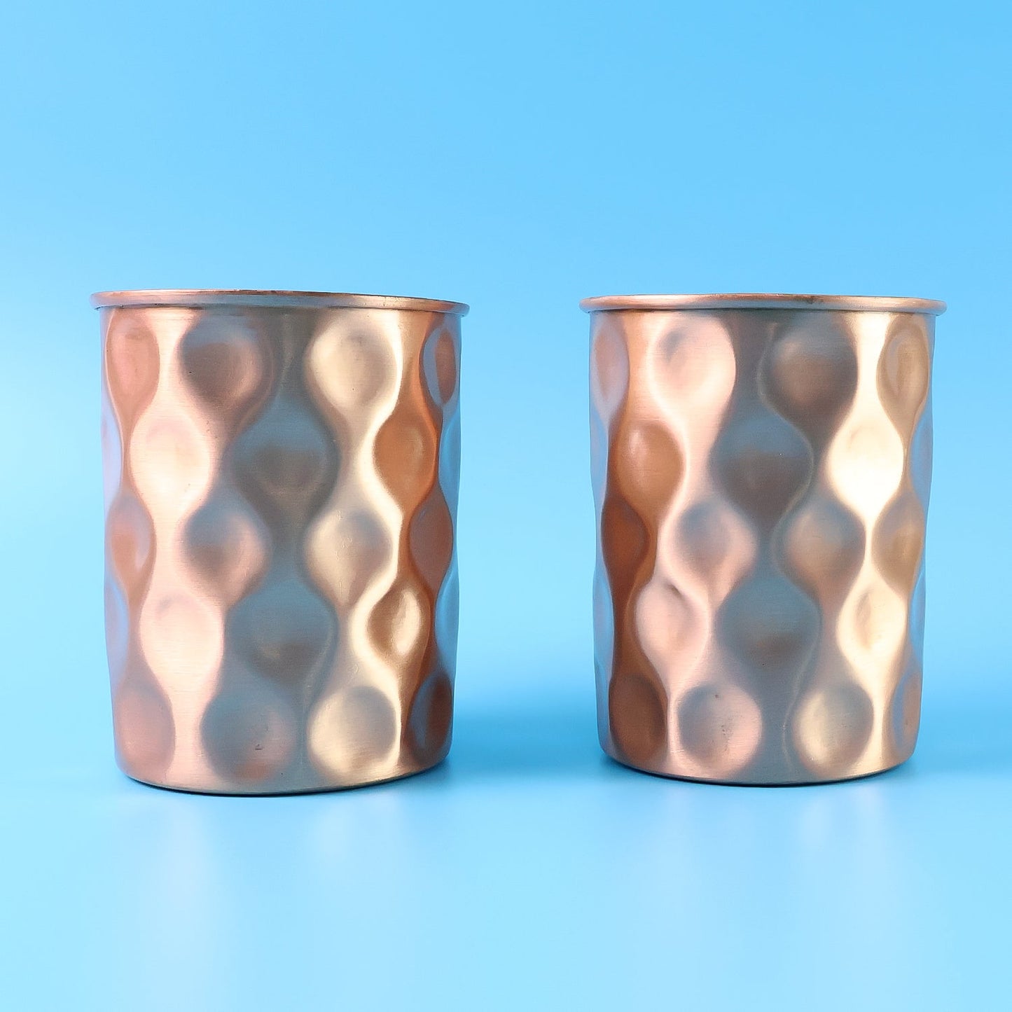 Diamond Cut Copper Gift Box Set