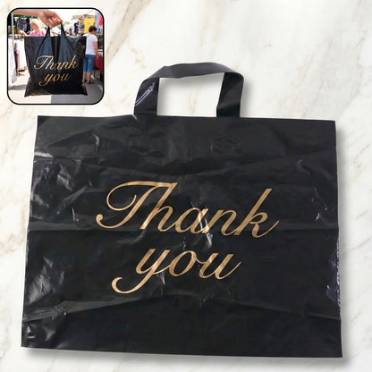 Premium Thank You Printed Carry Bag (22 × 29 Cm, 1 Pc)
