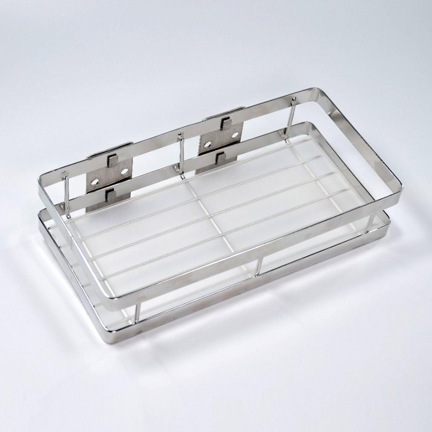 25 cm Metal Space Saving Rack – Multi-Purpose Kitchen Storage Organizer Shelf