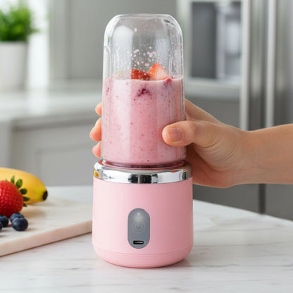 Rechargeable fruit blender mixer