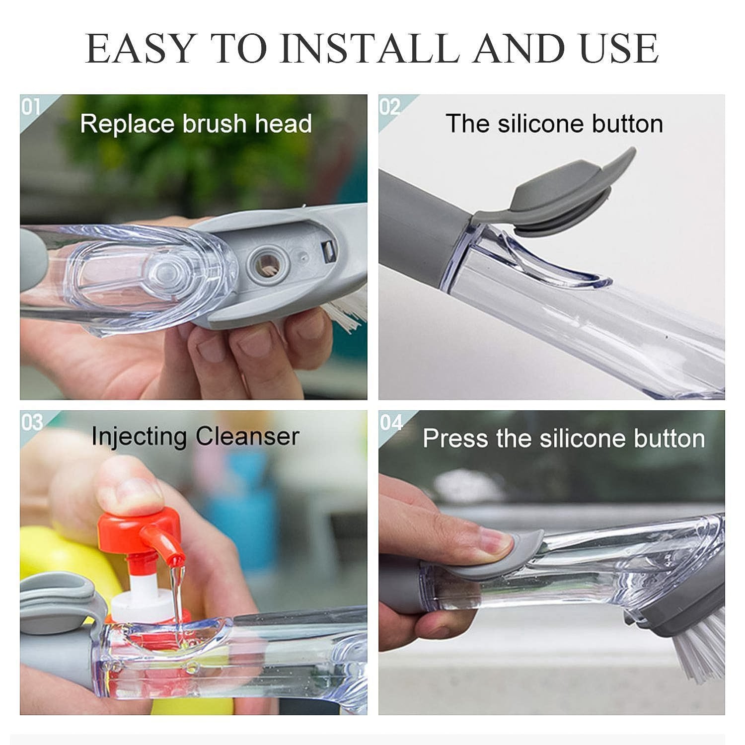 2-in-1 Dish Brush 
