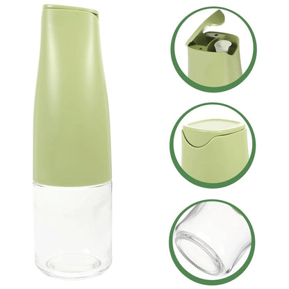 Oil Dispenser, 500ml Cooking Oil Dispensing Cruets with Automatic Open Lid, (500 ML)