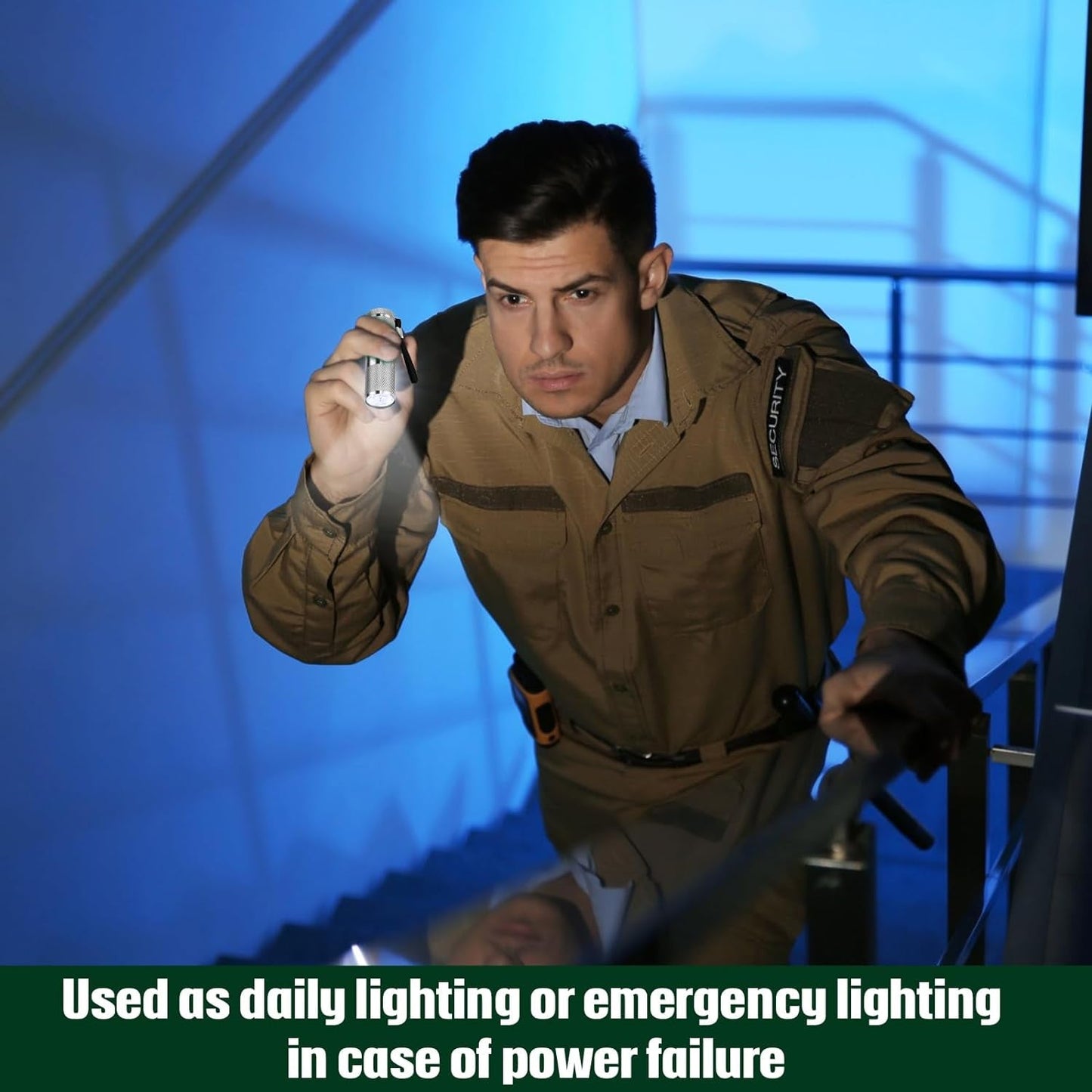 Portable Mini Torch – 9 LED Pocket Flashlight, Battery Operated (Mix Color)