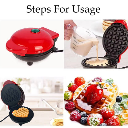 Mini Waffle Maker Machine Waffle Iron