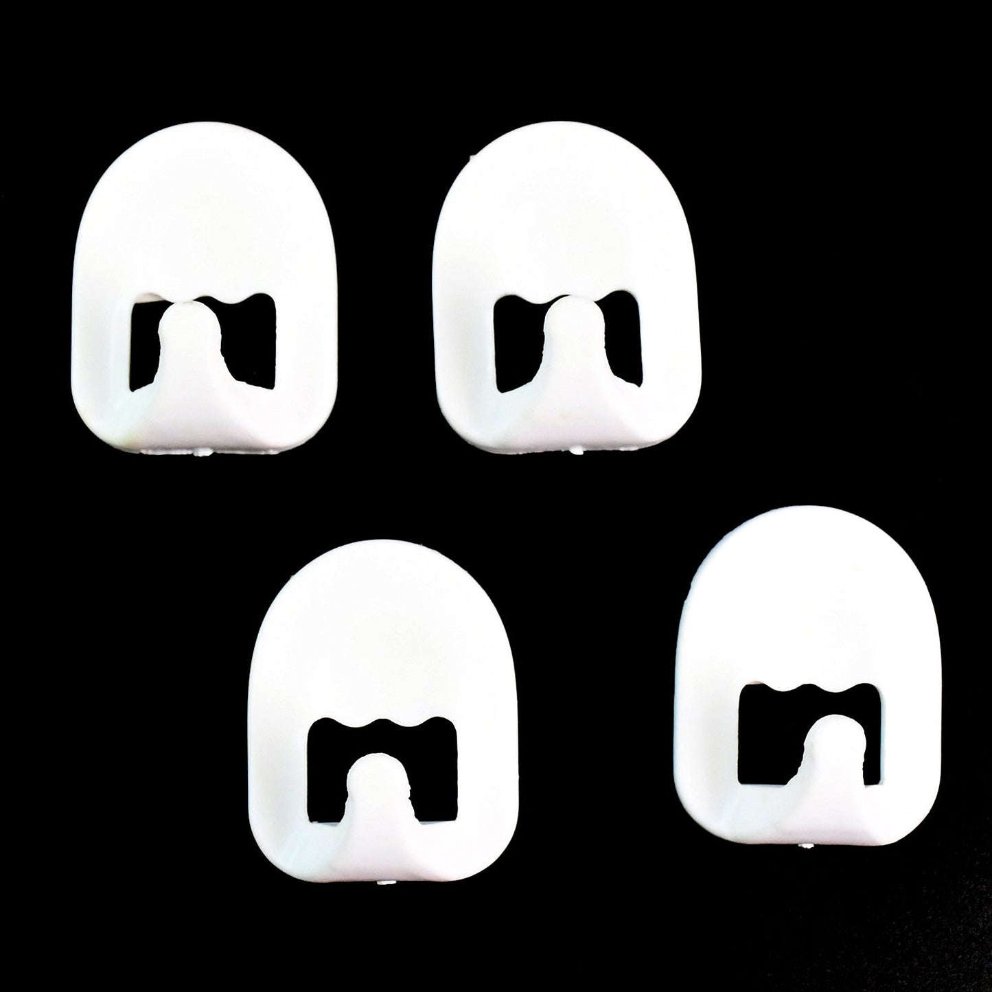 Multipurpose Strong Cartoon Hook Self-Adhesive hooks (4 Pc Set)