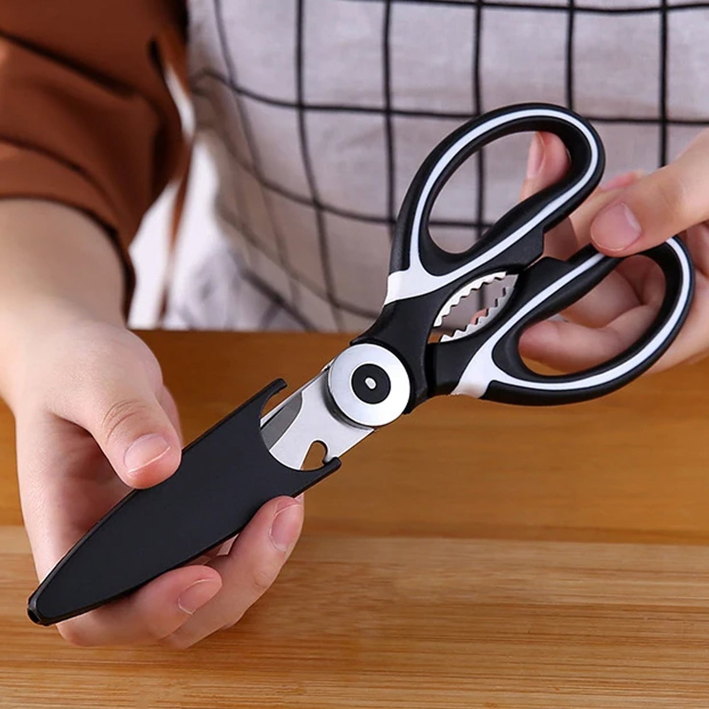 3-in-1 Multi-Function Kitchen Tool Veggies, Fruit, Cheese & Meat with Bottle Opener