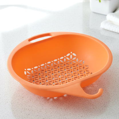 Food washing and draining basket