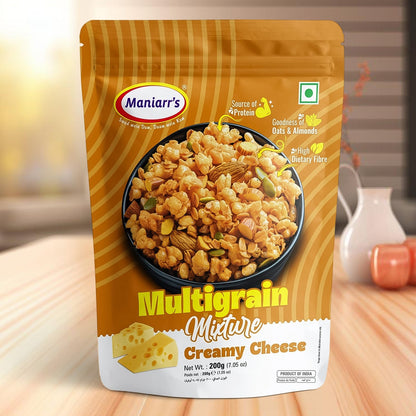 Maniarr's Creamy Cheese ROASTED MULTIGRAIN MIXTURE (195 Gm)