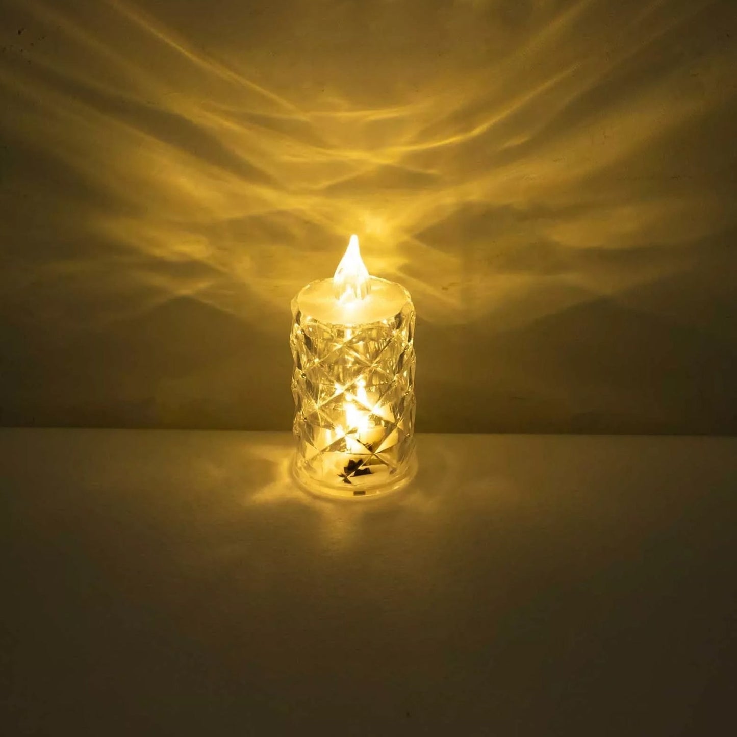 Flameless and Smokeless Decorative Candles LED Tea Light, Diwali (1 Pc)