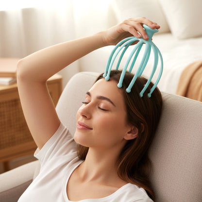 Manual Head Scalp Massager for Stress Relief  (1 Pc)