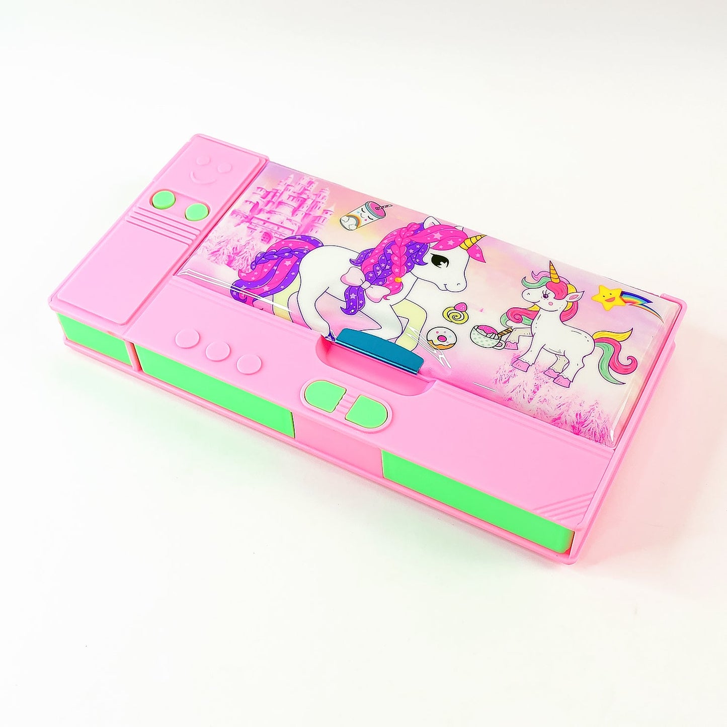 Multi Purpose Gadget Jumbo Pencil Box Compass