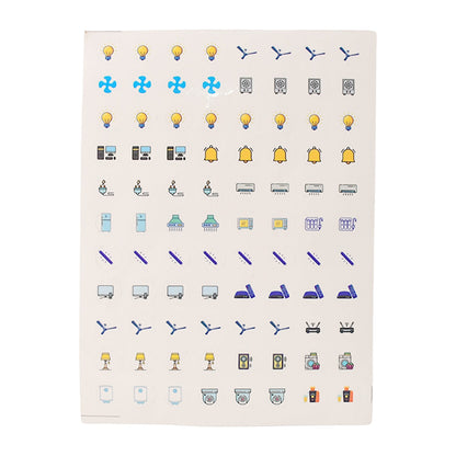 Fast ID Sticker Set for Switch Panels