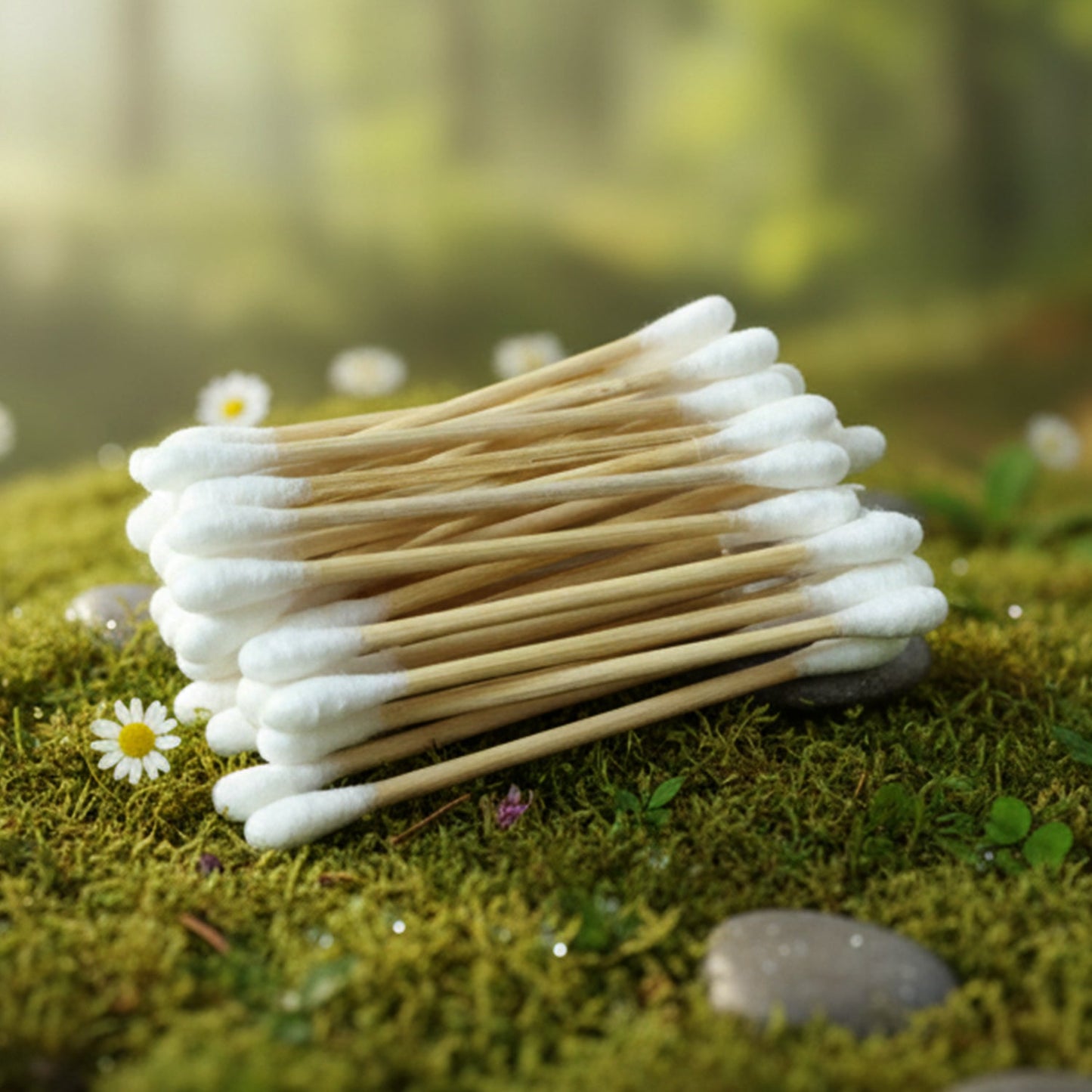 Bamboo Toothbrush Set for Adults (Pack of 4)