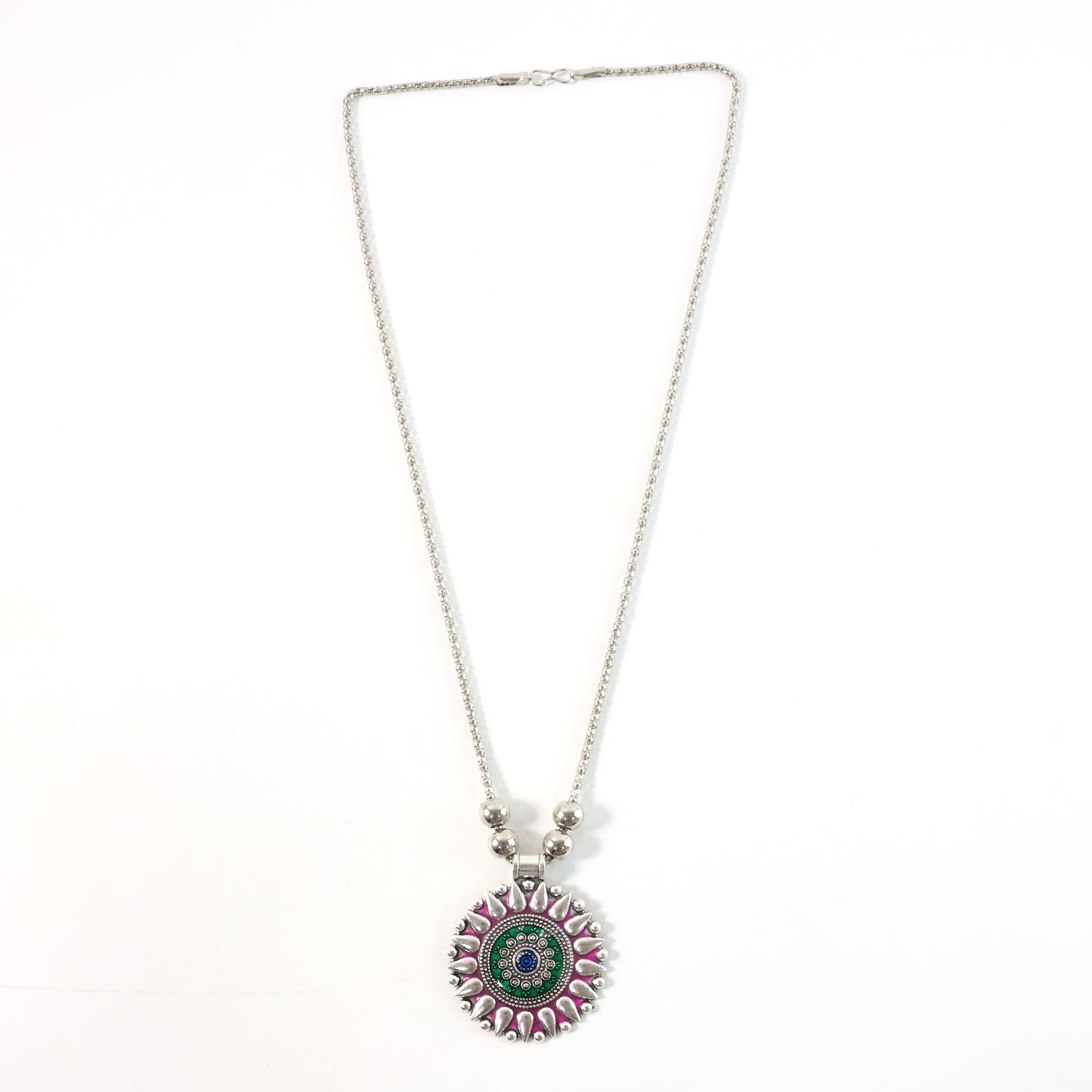 Traditional mandala necklace        
