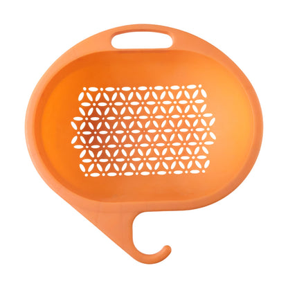 Kitchen sink strainer with handle