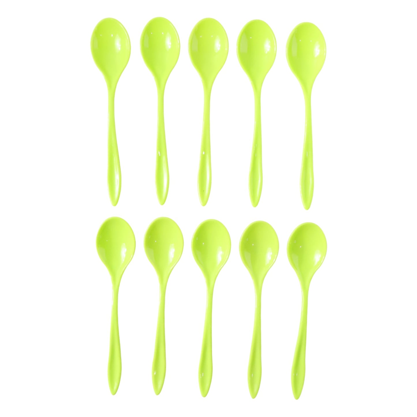 Fancy Spoon Used While Eating and Serving Food Stuffs Etc (10 Pcs)
