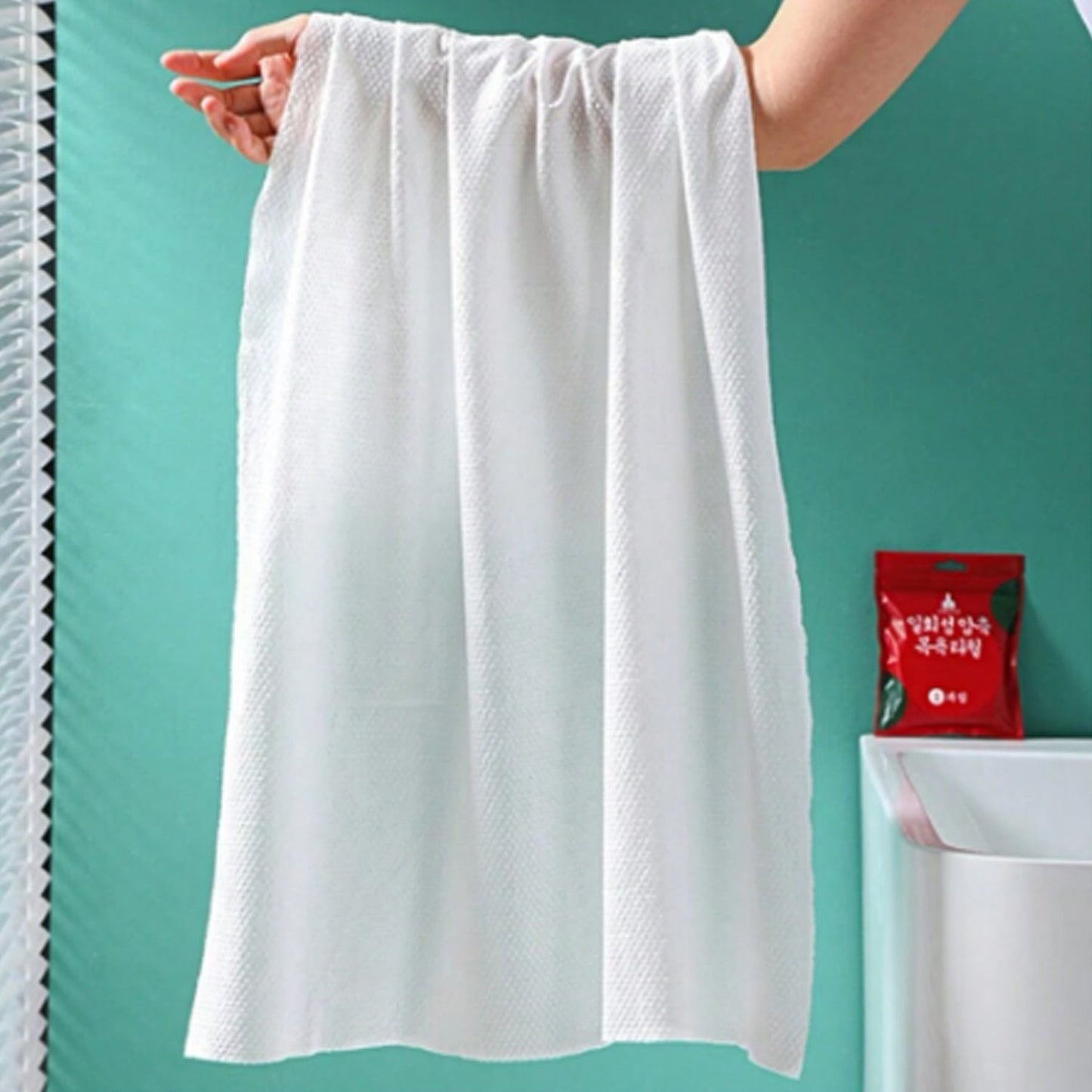 Compressed Towels Portable Disposable Compressed Cotton Coin Tissue Towel for Travel (30x25 Cm)
