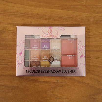 Multi-Color Eyeshadow & Compact Makeup Kit (15 GM / 1 Pc)