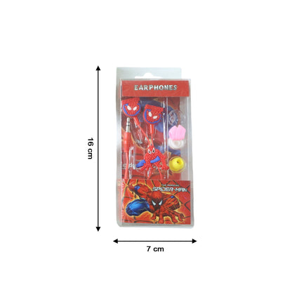 Kids Cartoon-Themed Wired Earphones (1 Pc)