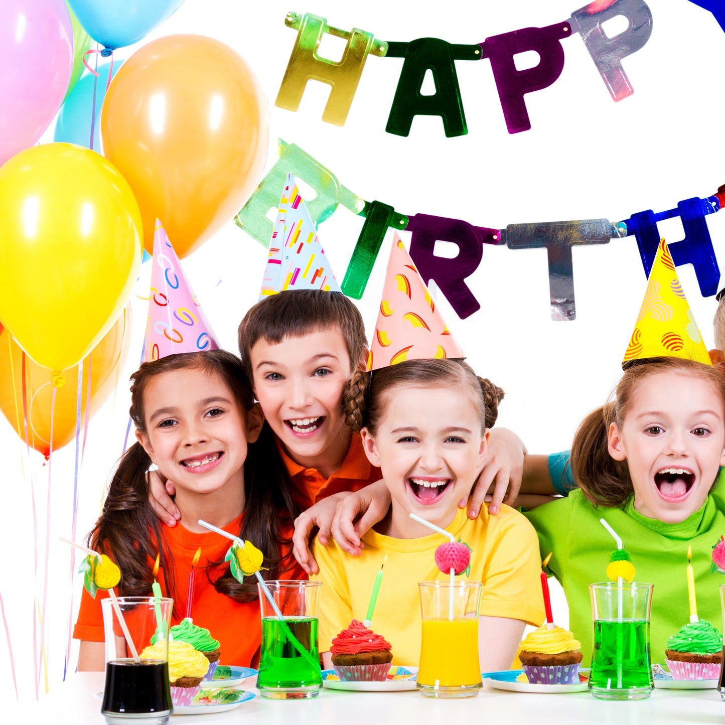 Party heart balloons