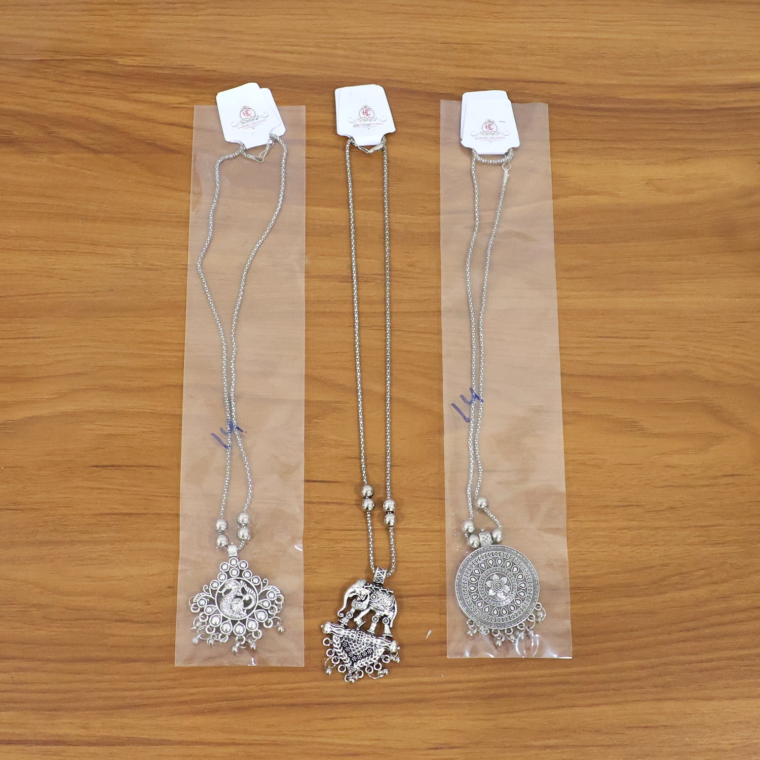 Handcrafted silver pendant