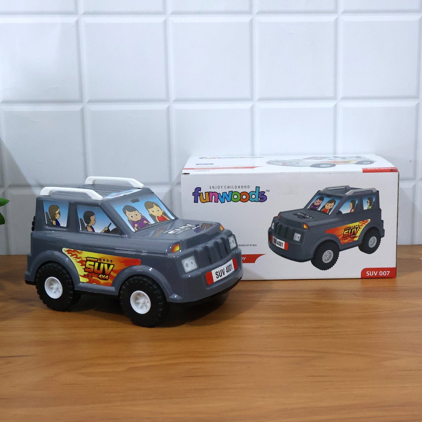 Funwoods Kids Power SUV Car Toy (1 Pc)