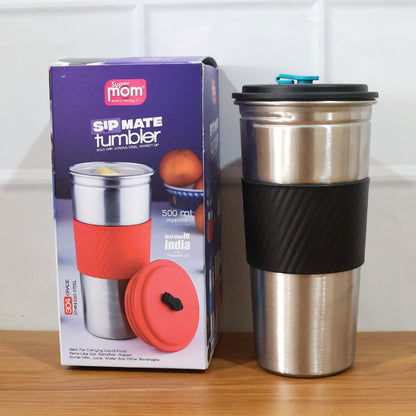 Hot cold tumbler stainless