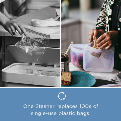 12 Peace Reusable Stretch Lids Set with 2 Storage Pouches – Flexible Food Cover Lids