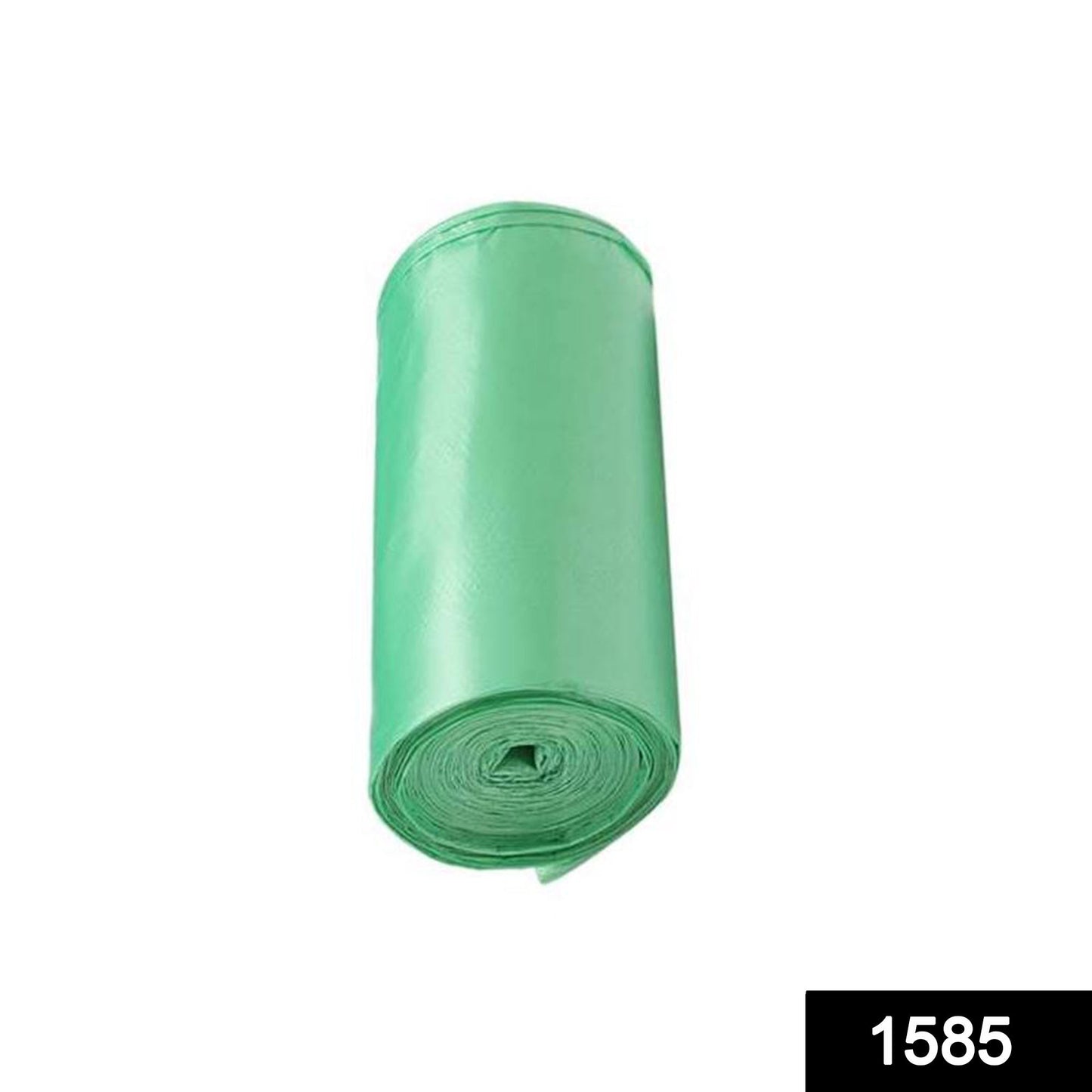 Green garbage bags