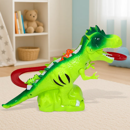 Children Electric Tracks Climb Stair Dinosaur Toys