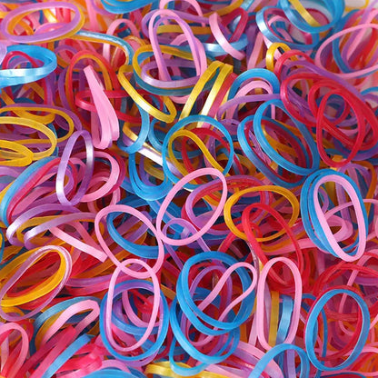 Strong & Reusable Rubber Bands: Multicolor (1.5 Inch 100 GM)